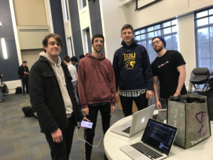 TCNJ Hackathon participants