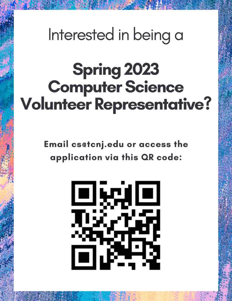 Call for spring 2023 student volunteer representatives department of